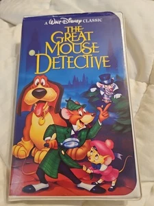 Walt Disney Classic Black Diamond The Great Mouse Detective VHS Classics - Picture 1 of 2
