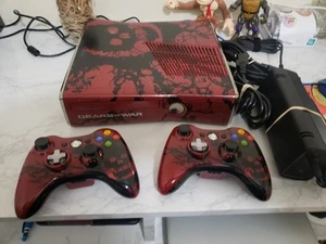 Xbox 360 Console Gears Of War 3 Limited Edition Main Unit 320GB Tested Working!! - Picture 1 of 14