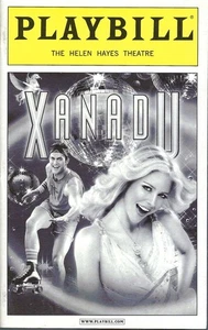 Xanadu Playbill, Kerry Butler, Cheyenne Jackson, Tony Roberts, Testa, NYC, 2008 - Imagen 1 de 3