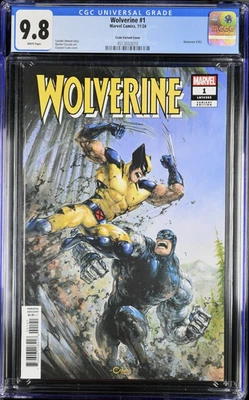 Wolverine 1 CGC 9.8 Crain Variant Cover - Image 1 of 2