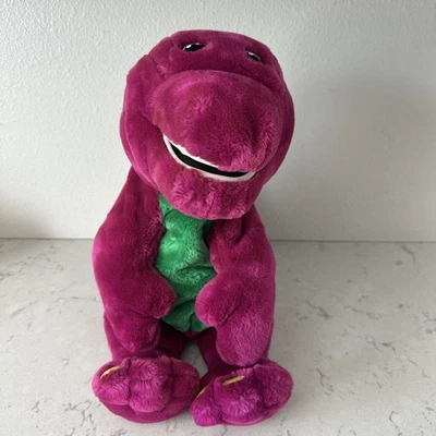 Peluche interactivo Barney Vintage 1997 ActiMates Talking Singing 14" probado funciona Foto 1 de 4
