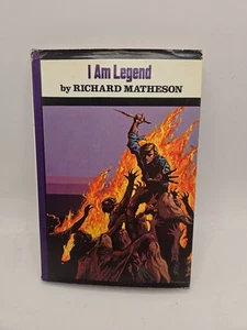 Very Good ~ I Am Legend by Richard Matheson 1954 Hardcover Book Club Edition - Picture 1 of 5