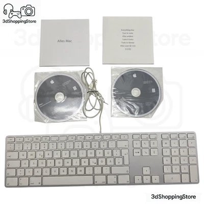 Apple iMac Tastatur USB, Installations-DVDs & Handbüchern – Original Apple - Bild 1 von 2