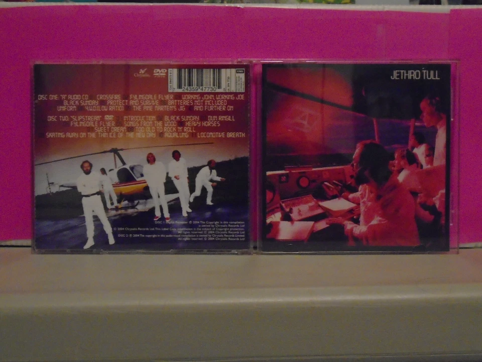 JETHRO TULL-A + Slipstream-CD & DVD-UK Import (DVD is PAL)-2004 Chrysalis - Image 1 of 1