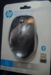 HP 430 Wireless Mouse. Multi-Device (Bluetooth & USB). Black.4 buttons.Fast post - Picture 1 of 5