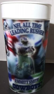 2002 EMMITT SMITH All Time Leading Rusher 3-D Collector's Cup NFL Dallas cowboys - Picture 1 of 9