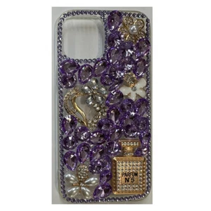 For iPhone 11 12 13 14 Shockproof Luxury Rhinestone Glitter Bling Diamond Case - Picture 1 of 13
