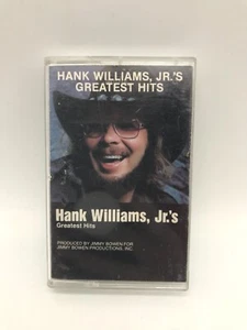 Hank Williams Jr.'s Greatest Hits Audio Cassette Tape Country Music - Picture 1 of 8