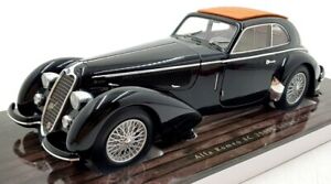Minichamps 1/18 Scale 100 120421 Alfa Romeo 8C 2900B Lungo 1938 - Black