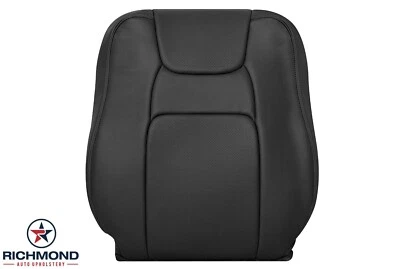For 2007-2014 Honda Ridgeline -Driver Side Lean Back Leather Seat Cover Black - Image 1 of 4