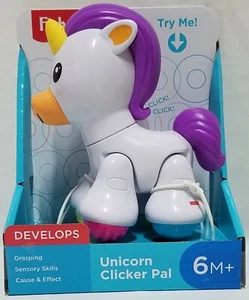 Fisher-Price Unicorn Clicker Pal New - Picture 1 of 2