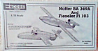 Natter Ba 349A & Fieseler Fi 103 - 2 Models, 1:72 Plastic Model Kit, Ncore #1001
