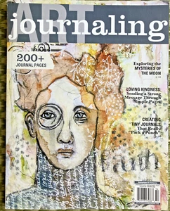 ART JOURNALING Magazine Jan Feb March 2025 200+ JOURNAL Pages / Tiny Journals - Picture 1 of 4