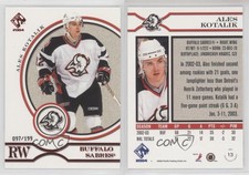 2003-04 Pacific Private Stock Reserve Red /199 Ales Kotalik #13