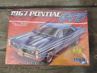 MPC 1967 Vintage LITHO PONTIAC GTO Muscle Car 1/25 Scale Model Kit 2 in 1 Build