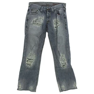 #8456 JACK JONES Herren Jeans Hose Straight ohne Stretch blue vintage blau 33/34 - Picture 1 of 2
