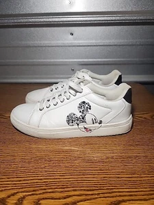 Disney Mickey Mouse Head Character Court Sneakers By Aldi Size Womens 9 - Picture 1 of 6
