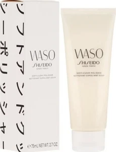 Shiseido Waso - Soft Cushy Polisher Skin Refining Exfoliator - 75 mL/2.7 oz- New - Picture 1 of 8