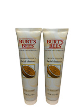 (2) Burt's Bees Natural Face Essential Orange Essence Facial Cleanser