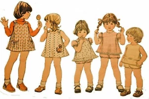 Vintage ©1974 McCall's Sewing Pattern Infants' Size 6 Months Dress No. 4032 - Picture 1 of 4