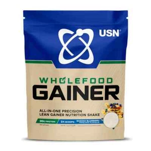 Wholefood Gainer - Vegan All-In-One Mass Gainer - Banana Blueberry pancake 1KG - Picture 1 of 2