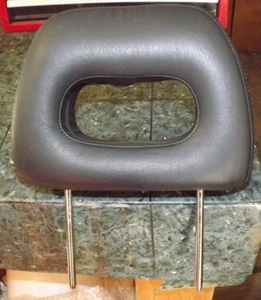 92-93 OEM USDM Acura Integra GSR DA black leather front seat headrest head rest  - Picture 1 of 5