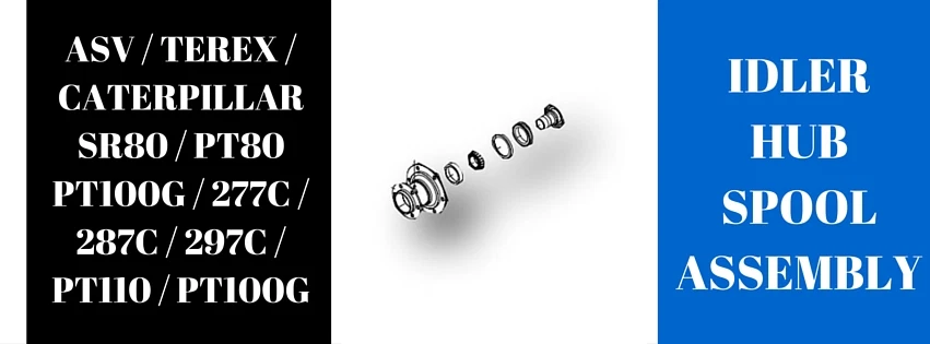 Terex IDLER SPOOL HUB ASSEMBLY PT80 / PT100G / PT110 /  RT75 / R265T / R350 - Image 1 of 1
