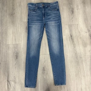 American Eagle Next Level Stretch Hi-Rise Jegging Women’s Size 12 Regular Medium - Picture 1 of 7