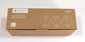 3 Pack Etekcity Voltson Smart WIFI Outlet Model ESW01-USA - Picture 1 of 2