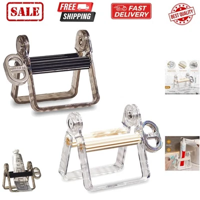 Упаковка из 2 пластиковых трубчатых выжимных роликов — прочная трубчатая отжимная машина для краски, зубчатой ​​машины... - Изображение 1 из 4