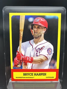 #178 Bryce Harper 2018 Topps Throwback Thursday TBT - '63 Football Design - Picture 1 of 2