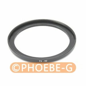 72mm-82mm 72-82 mm 72 to 82 Step Up Ring Filter Adapter - Picture 1 of 1
