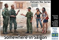 Somewhere in Saigon, Vietnam War Series (5 figures) 1/35 MasterBox 35185
