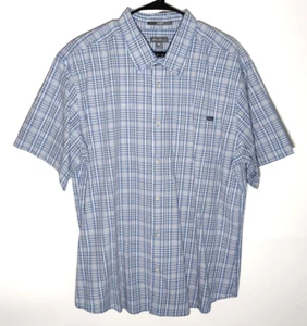 Eddie Bauer Button Shirt | Official Blue Plaid Outdoor Outfitters | Mens XL - Picture 1 of 6