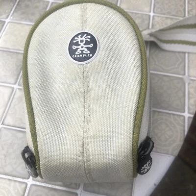 Crumpler Lolly Dolly 95 off White/Lt Olive Pouch / Bag With Strap - Image 1 of 4