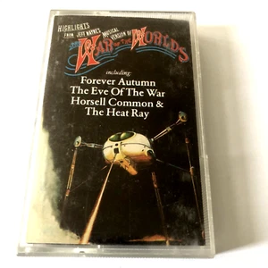 Highlights From Jeff Wayne's Musical Version Of The War Of The Worlds Cassette - Picture 1 of 2