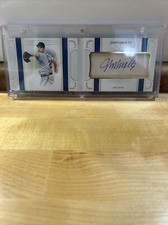 2019 National Treasures John Smotlz Booklet Cut Signatures Auto Autograph #/25