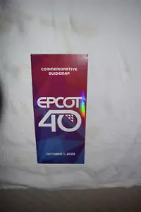 Mapa guía conmemorativo del 40 aniversario de Walt Disney World Epcot 2022 - Imagen 1 de 6