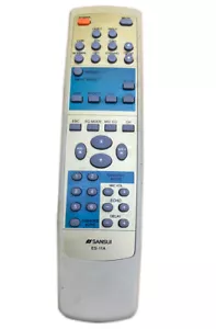 Original SANSUI Amplifier Audio Remote Control ES-11A - Picture 1 of 2