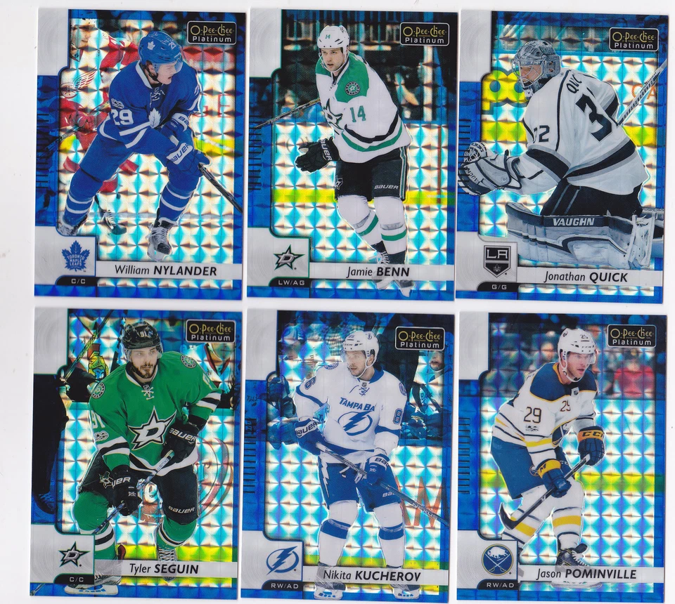 17-18 OPC Platinum Jonathan Quick /99 Royal Blue Cubes OpeeChee LA Kings 2017 - Image 1 of 1