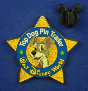 Tramp Top Dog Pin Trader Cast Member Trading Award 2005 OC # 38994 - Picture 1 of 4