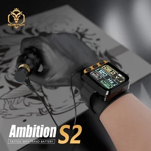 Ambition S2 Touch Screen Wireless Tattoo Power Supply RCA Watch 1600mAh 1-12V - Picture 1 of 8