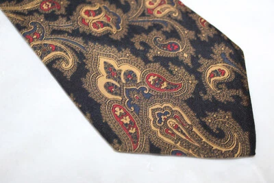 Corbata de seda PRINCEPS ALEXANDER hecha en Italia F49929 Foto 1 de 4