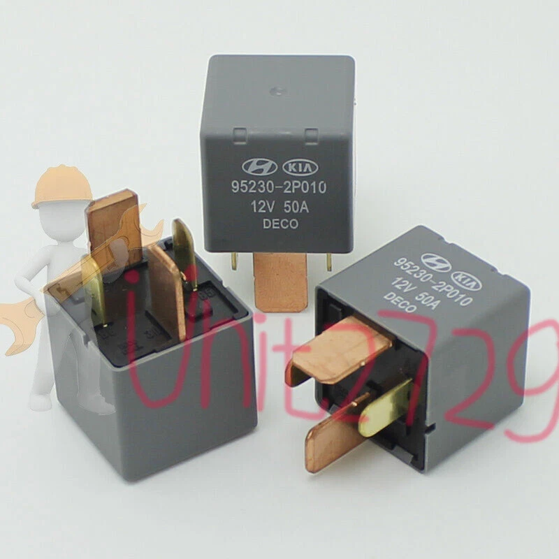 3PCS  12V 50A car relay DC   4PIN Automotive Relays - Image 1 of 1