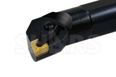 SHARS TOOL Shars 1-1/4 x 14" RH S20U-TCLNR-4 Indexable Boring Bar CNMG Insert M]