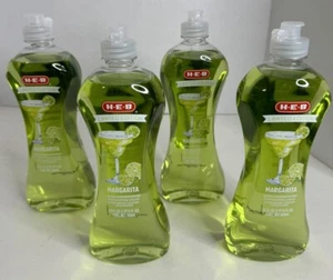 NEW H-E-B Margarita Limited Edition Dish Washing Liquid Soap 22 fl oz (Lot of 4) - Picture 1 of 3