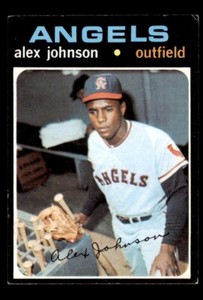 1971 Topps Baseball #590 Alex Johnson VG/EX