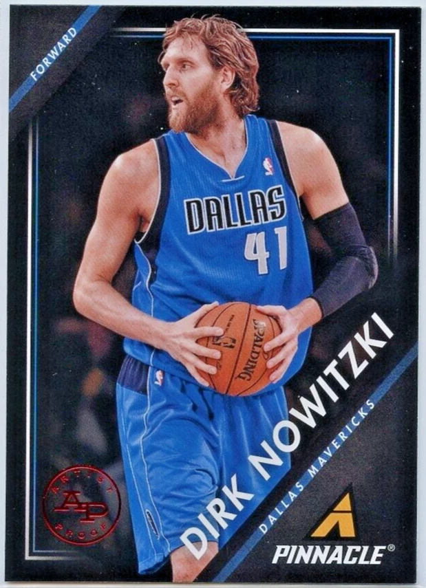 2013-14 Pinnacle Red prueba de artista Dirk Nowitzki *Dallas Mavericks* Foto 1 de 1