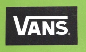Black and White  VANS Magnet 3 1/5 inches Long x 2 inches Wide - Picture 1 of 1