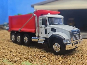 CUSTOM Mack Granite Dump Truck 1/64 2019 dcp Greenlight rock gravel dirt hauler - Picture 1 of 15